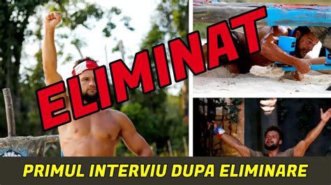 Remus Boroiu primul interviu după eliminarea de la Survivor 21