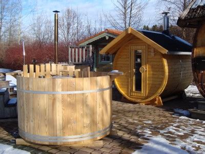 Badezuber Badebottich Badetonne Hottub Hot Pot