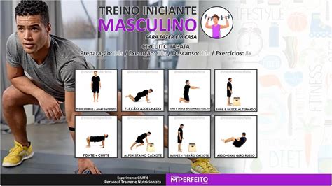 Treino Iniciante Para Fazer Em Casa Masculino Tabata Voltas