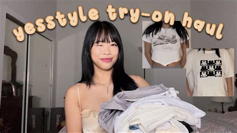 Huge Yesstyle Try On Haul Youtube