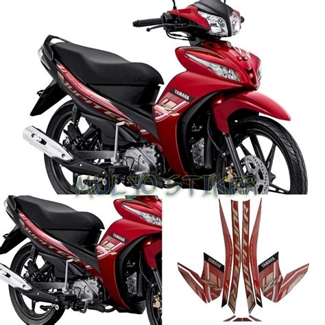 Merah Lis Les Pole Yamaha Jupiter Z