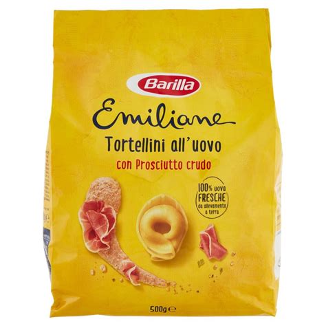 Barilla Emiliane Tortellini Con Prosciutto Crudo Pasta All Uovo Ripiena