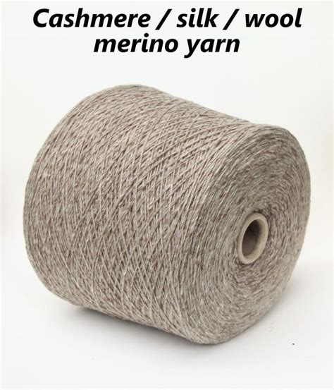 cashmeresilkwool merino yarn  cone  yarnitaly soft tweed yarn