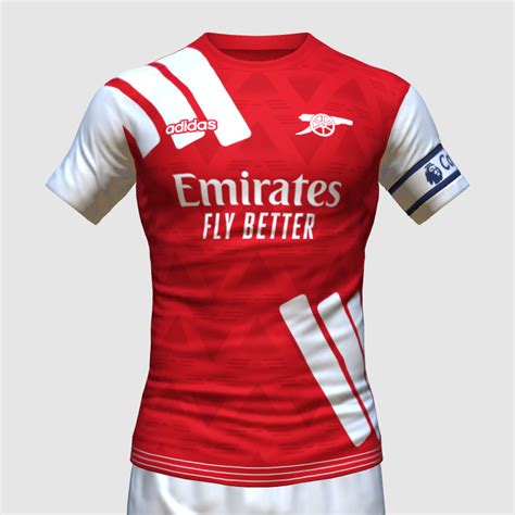 Arsenal 23 24 Home FIFA 23 Kit Creator Showcase