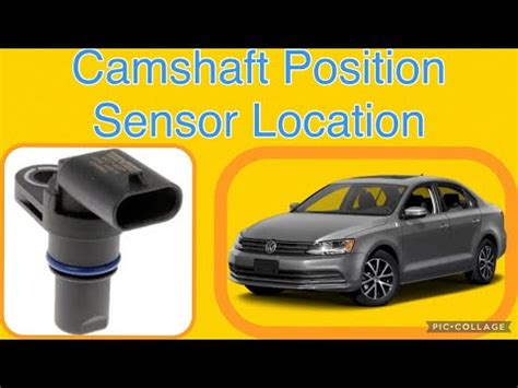 Camshaft Position Sensor Location On A Volkswagen Jetta