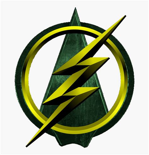 Flash Symbol Png - Green Arrow Logo Png, Transparent Png - kindpng