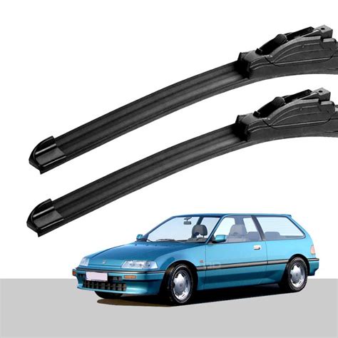 HONDA Civic Wiper Blades Hatchback ED (1990-1991) Best Fit 2018A16A ...