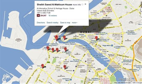 UAE Dubai Metro City Streets Hotels Airport Travel Map Info: Detail ...