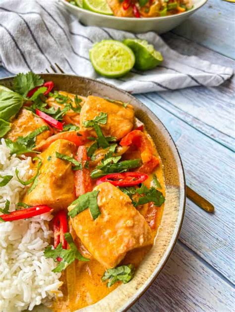 Thai Red Curry Fish Recipe Weekday Pescatarian