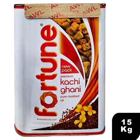 Fortune Kachi Ghani Mustard Oil 15 Kg