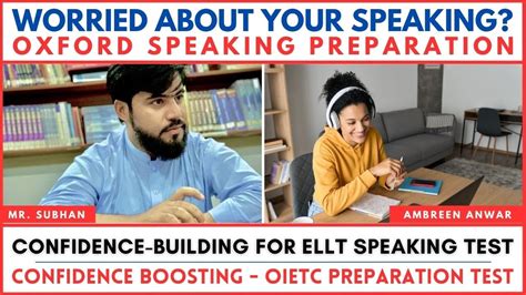 Oxford Speaking Preparation Class Ellt Speaking Test Preparation