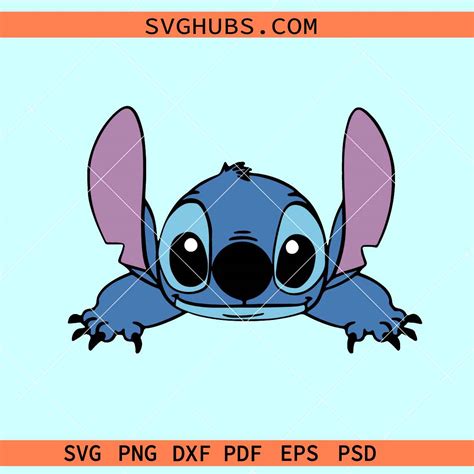 Stitch Svg Lilo And Stitch Svg Bundle Lilo And Stitch Clipart Disney