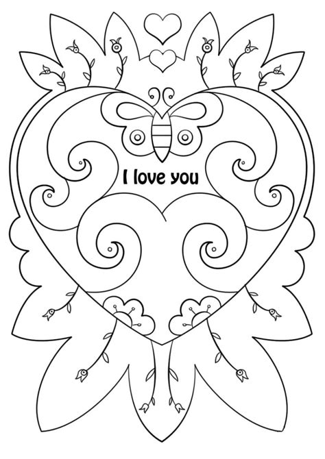 Coloriage Je T Aime Nouvelles Images Pour Une D Claration D Amour