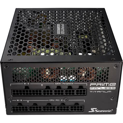 Seasonic Prime W Titanium Fanless Plus Titanium Modular