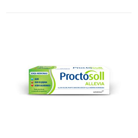 Proctosoll Allevia Gel Rapido Sollievo In Caso Di Emmoridi 40 Ml