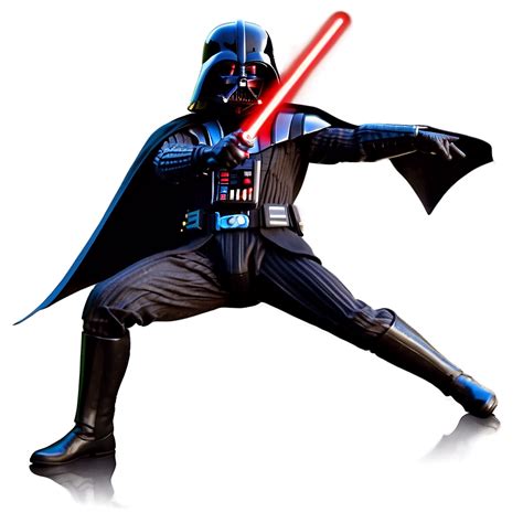 Download Darth Vader In Battle Scene Png 05212024