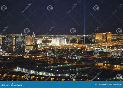 Las Vegas Theme Resorts editorial image. Image of desert - 16104500