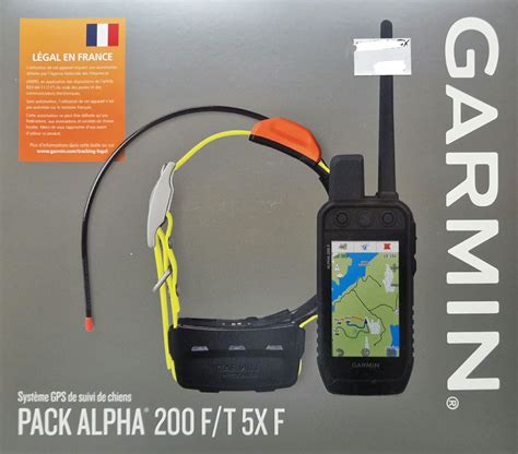 Pack Gps Garmin Alpha Collier T X Version F Armurerie Safari