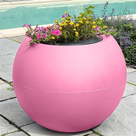 Pot De Fleurs Rond Spherique Xxl Speranza 325l