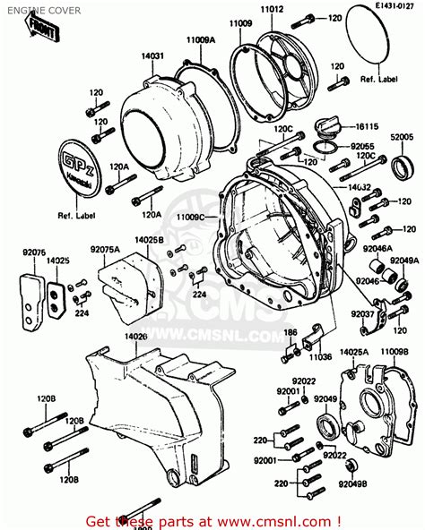 Kawasaki Zx A Europe Uk Fr Gr It Nr Sd Engine Cover Buy