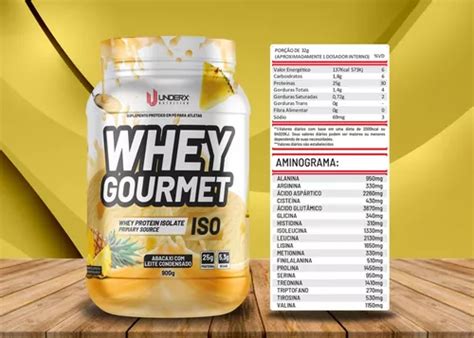 Kit X Whey Gourmet Kg Isolado E Concentrado Baixo Carbo