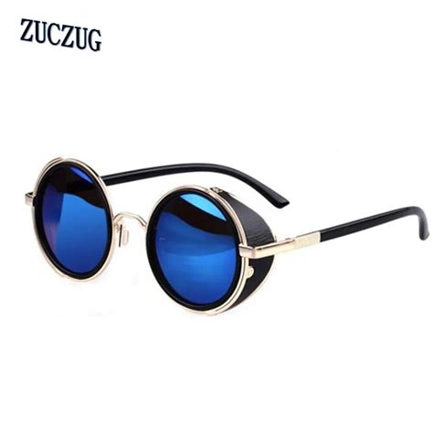 New Fashion Gothic Steam Punk Glasses Brand Designer Vintage Summer Women Men Steampunk