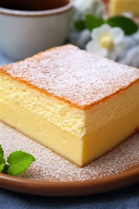 Vanilla Magic Custard Cake That Oven Feelin