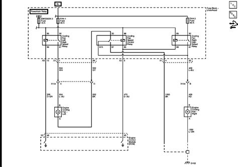 Radiator Fans Schematic Wiring Diagram Traverse Forum