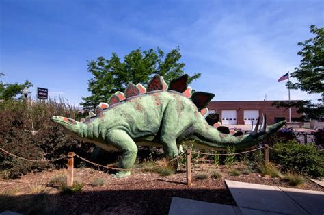 Utah Field House of Natural History State Park Museum. Dinosaur Museum. Stegosaurus Editorial ...