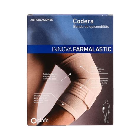 Farmalastic Codera Banda Epicondilitis Compression Tech Talla Grande Ud