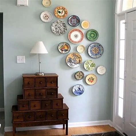 Prato Decoração De Parede - 15 Ideias de Pratos na Parede: Decoração Fácil e Barata