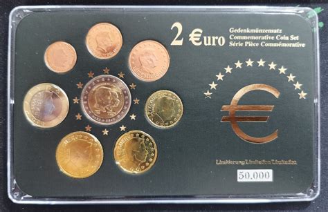 Set Euro Luxembourg 2 Euro Comemorative 2005 LE 50000 Kaufen Auf