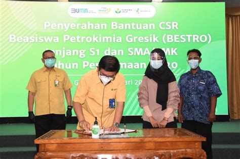 Petrokimia Gresik Salurkan Beasiswa Senilai Rp17 Miliar Antara News