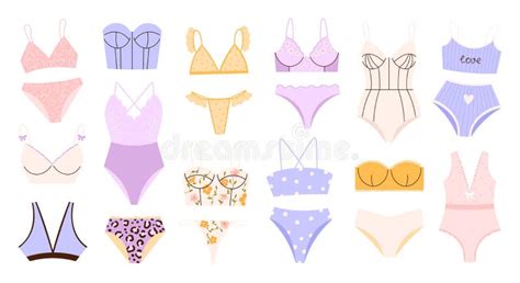 Women Underwear Accessories Set Girls Thong Panty And Bra Lingerie Or Swimsuit Underwear