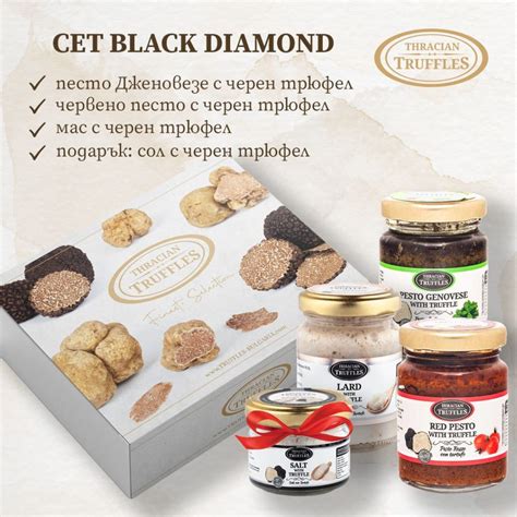 Продукти с трюфели BESTSELLERS – Thracian Truffles