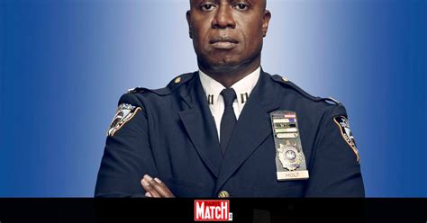 L Acteur Am Ricain Andre Braugher Le Capitaine Raymond Holt Dans