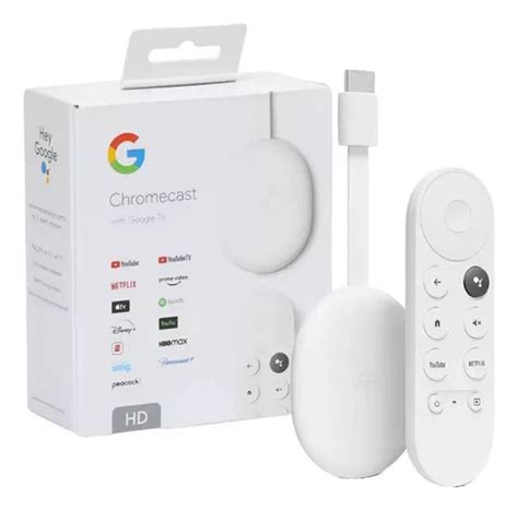 Google Chromecast Hd Ta Generacion Blanco Control