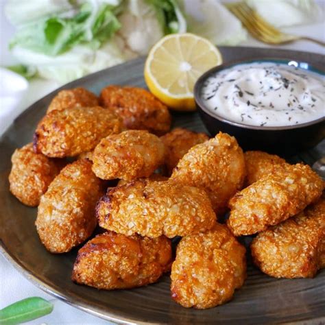 Croquettes De Chou Fleur Au Four Sans Gluten Saveurhealthy