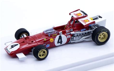 Schaalmodel Ferrari F1 312b N 4 Winner Italy Gp 1970 Clay Regazzoni 1 43