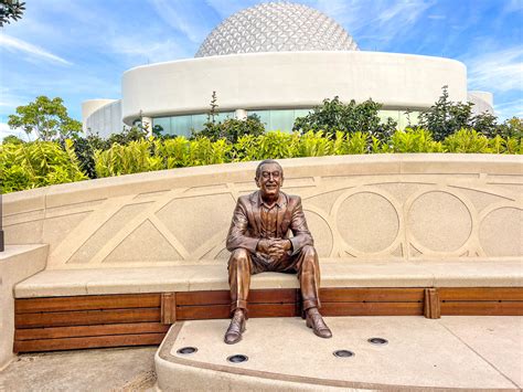 Why You Might Have To Wait To See The New Walt Disney Statue In Epcot