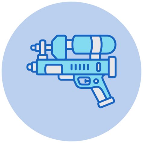 Pistola De Agua Iconos Gratis De Diverso