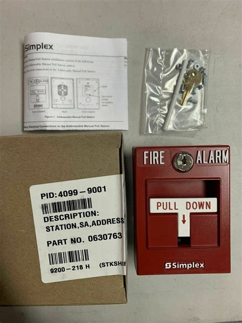 Simplex 4099-9001 Pull Station | Save More on Fire Alarm Parts