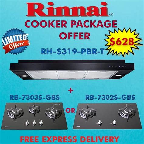 Rinnai Cooker Hob Hood Package Rb S Gbsm Rb S Gbs Hob Rh