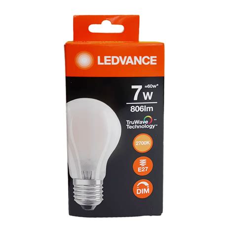 Osram Ledvance Dimmable Led W E Warm White Bulb