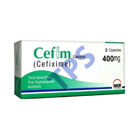 Cefim Capsules 400mg Time Medical