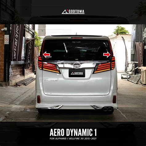 อปกรณเสรมลดแรงปะทะของลมสำหรบรถอลพารด เวลไฟร ALPHARD VELLFIRE แอ