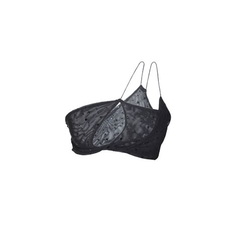 Black Sequin Twist Zero Waste Top – ap0cene