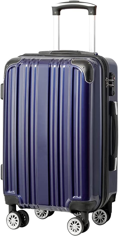 Amazon Coolife Luggage Expandable Only 28 Suitcase PC ABS