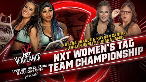 WWE NXT Vengeance Day 2023 Preview – Several Championship Matches ...