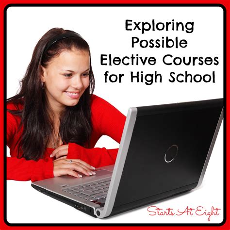 Exploring Possible Elective Courses For High School Startsateight